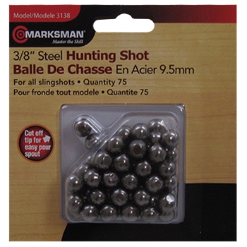 Marksman Slingshot, Mrk 3138  3/8in Steel Shot          75