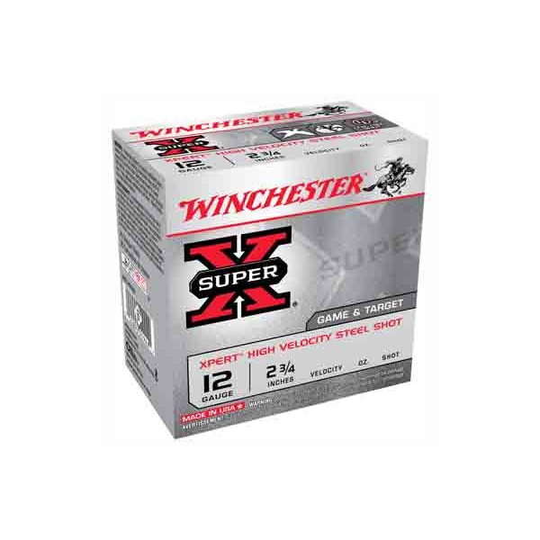 Winchester Xpert 12ga 1325f #6 - 25rd 10bx/cs 2.75" 1oz Steel