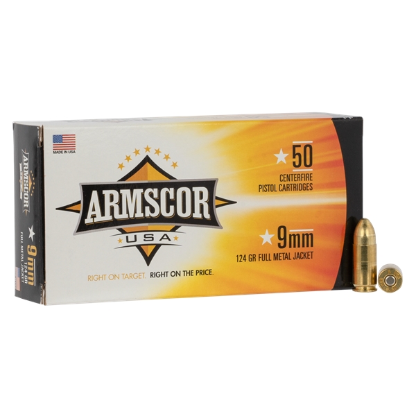 Armscor Pistol, Arms Fac94              9mm      124 Fmj    50/20