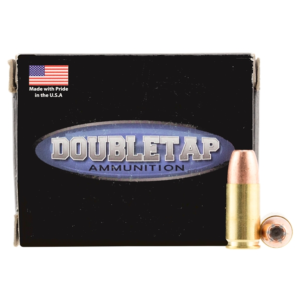 Doubletap Ammunition Defense, Dtap 9mm124bd   9mm+p  124 Jhp   20/50