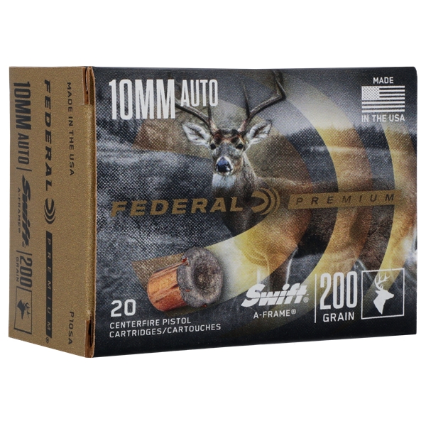 Federal 10mm 200gr - 20rd 10bx/cs A-frame Jhp