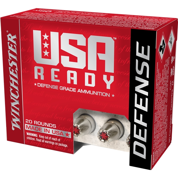 Winchester Usa Ready 45 Acp - 20rd 10bx/cs 200gr Jhp