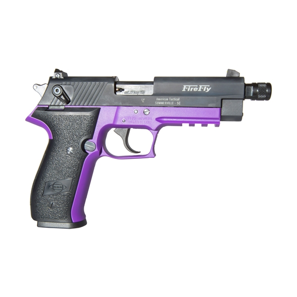 German Sport Firefly .22lr - 4" Fs 10rd Threaded Purple