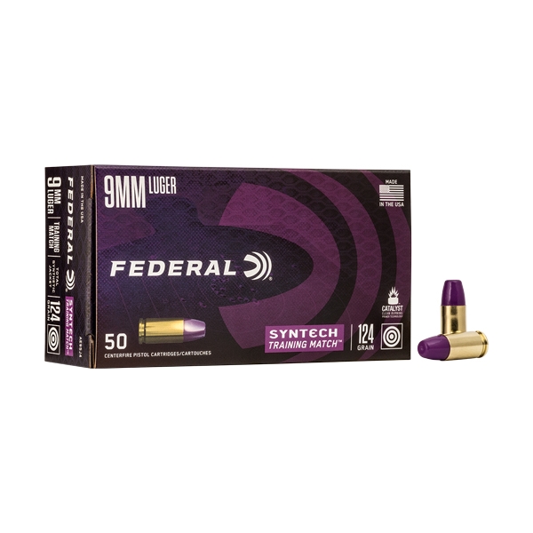 Federal Ae 9mm Luger 147gr Tsj - 50rd 20bx/cs Training Match