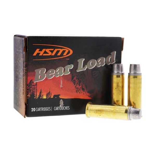 Hsm Bear 10mm Auto 200gr Lead - Rnfp Gas Check 20rd 20bx/cs