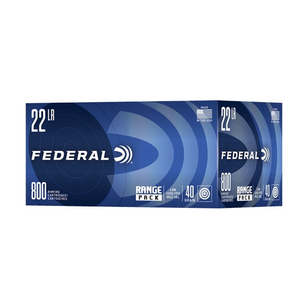 Federal 22lr 1200fps 40gr Lrn - 800rd 4bx/cs