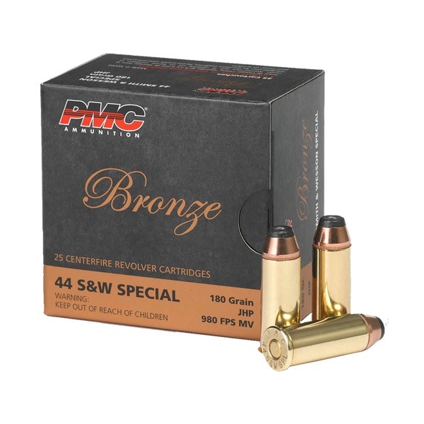 Pmc 44 S&w Special 180gr Jhp - 25rd 20bx/cs