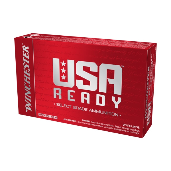 Winchester Usa Rdy 6.5cm 140gr - 20rd 10bx/cs Open Tip Match