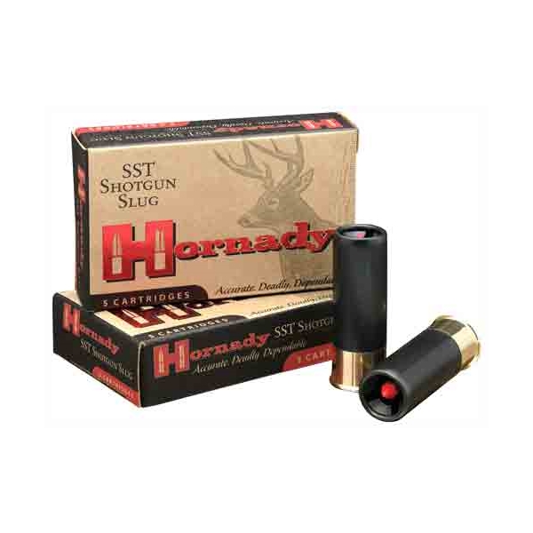 Hornady 12ga Saboted Slug - 5rd 20bx/cs 2000fps 300gr Sst