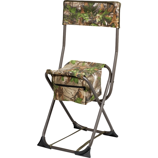 Hs Dove Stool Folding W/back - Realtree Edge