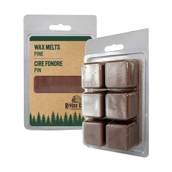 Rivers Edge Melt Wax 2.5oz - Pine For Candle Warmer