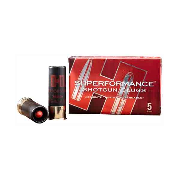 Hornady 12ga Sabot 1950fps - 5rd 20bx/cs 300gr Mono-flex