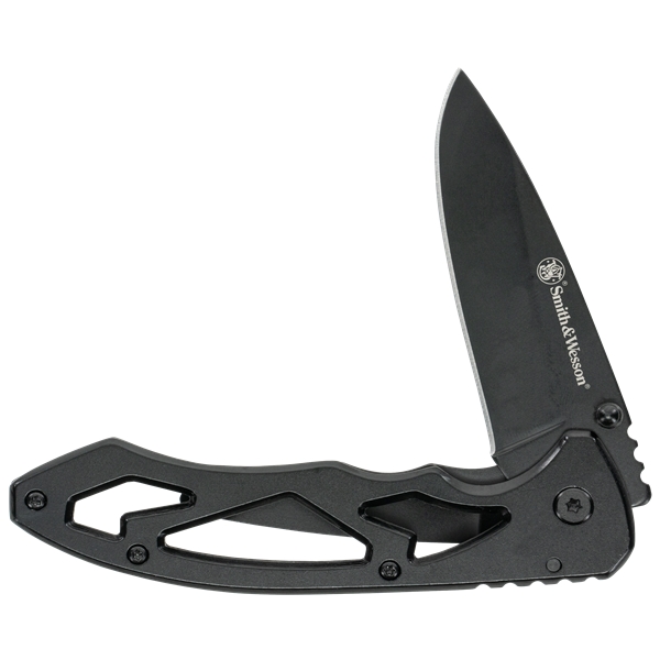 Sw Knives Skeletonized, Swk Ck400lcp   Drop Point Silver Skeletonized Larg