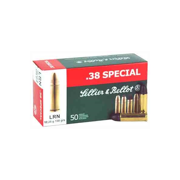 S&b 38 Special 158gr Lrn - 50rd 20bx/cs