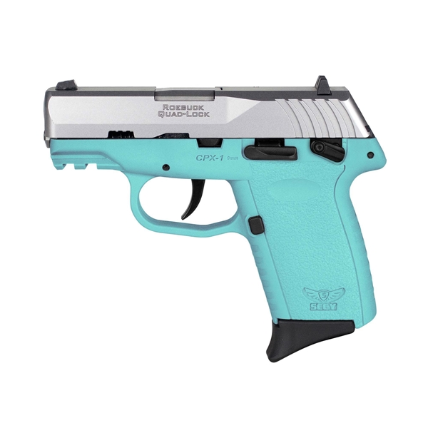 SCCY Industries Cpx-1 G3 9mm Ss/blue 10+1 Sfty