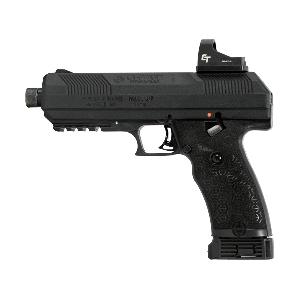 Hi-point Pistol 10mm Black 5.2 - " As 10sh Poly W/red Dot Thrd