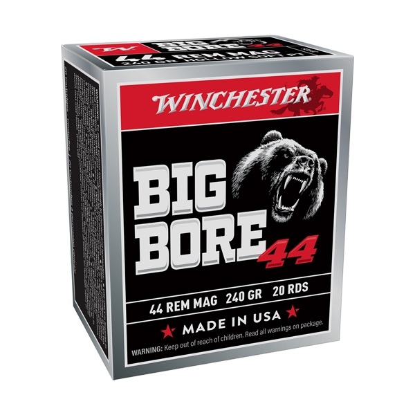 Winchester Big Bore 44mag - 240gr Jhp Cs 20rd 10bx/cs