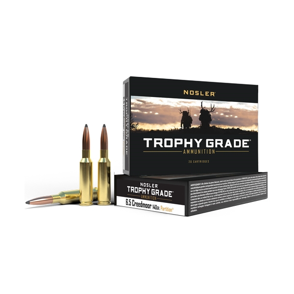 Nosler Trophy Grade 6.5cm - 20rd 10bx/cs 140gr Partition