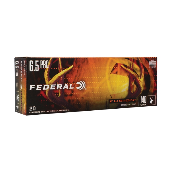 Federal Fusion 6.5prc - 20rd 10bx/cs 140gr Fusion