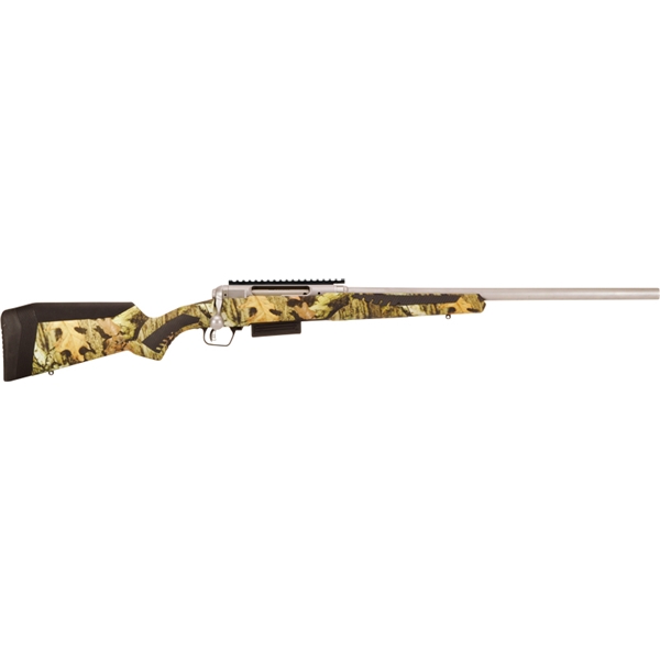 Savage 220 Slug 20ga W/rail - 22" Ss/accufit Mobu Synthetic