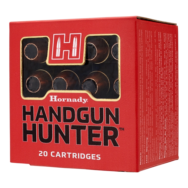 Hornady Handgun Hunter Ammunition 44 Remington Magnum 200 Grain MonoFlex Lead-Free Box of 20