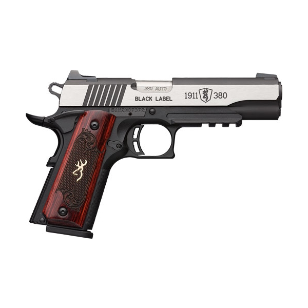 Browning 1911-380 Black Label - Medallion Compact 3.58" Rail