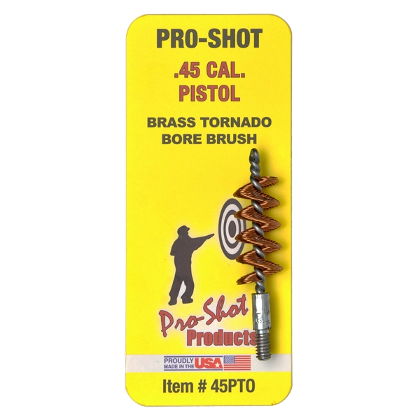 Pro-shot Tornado, Proshot 45pto     .45cal Pstl Tornado Bore Brush