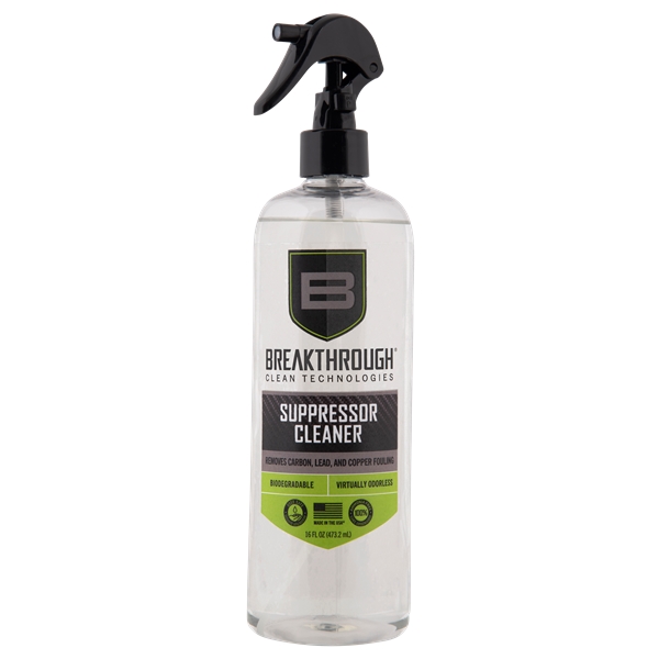 Breakthrough Clean Suppressor, Brkthru Btsc-16oz         Suppressor Cleaner 16oz