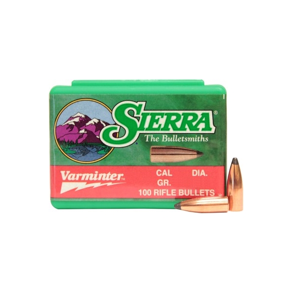 Sierra Bullets .22 Cal .224 - 55gr Sp 100ct