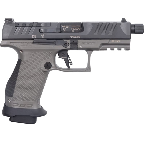 Walther Arms Pdp Pro Sd 9mm Cp 4.6" Gry Or