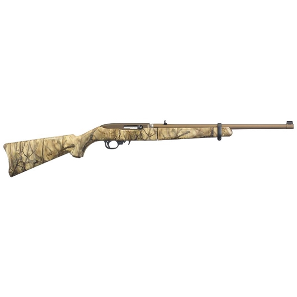 Ruger 10/22 Td 22lr Brnz/camo 18.5"