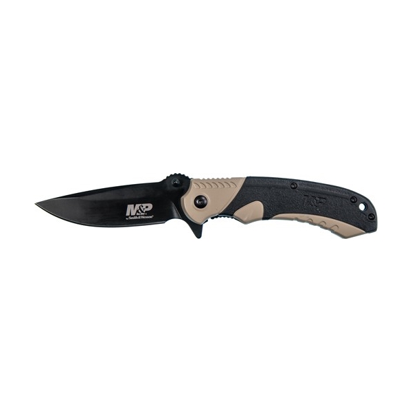 S&w Knife M&p M2.0 Ultra Glide - 2.75" Folding Blade Black/fde