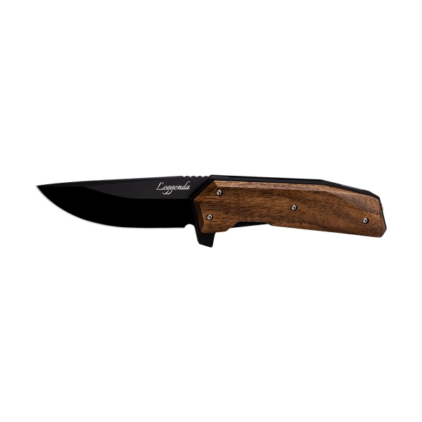 Woox Knife Leggenda Folder - 3.43" Walnut Handle!