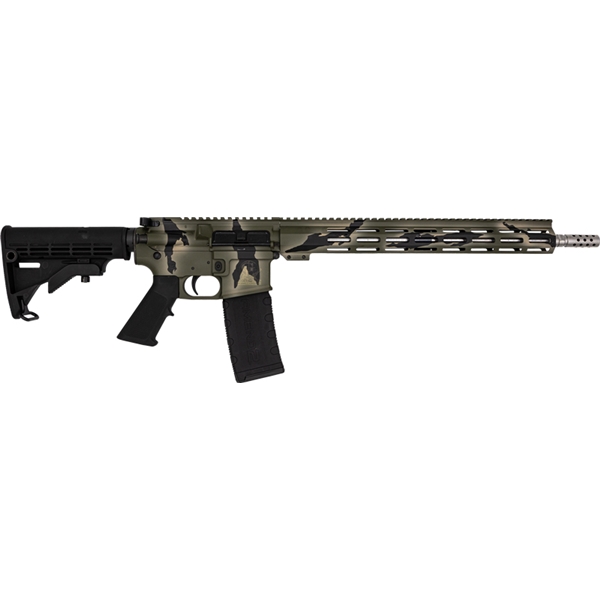 Glfa Ar15 Rifle .223 Wylde - 16" S/s Bbl Pursuit Green Camo