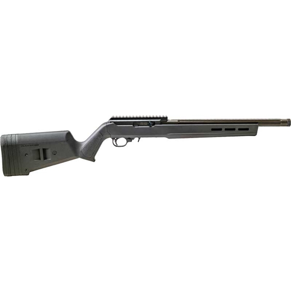 Faxon 10/22 Magpul 22lr Rifle - 16" Heavy Fluted Black