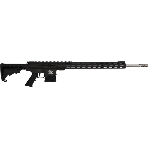 Glfa Ar10 Rifle .243 Win. - 24" S/s Bbl 5-shot Black