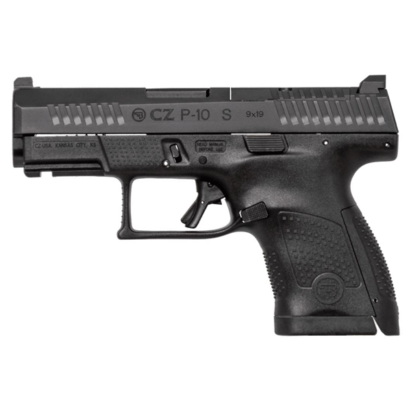 CZ-USA P-10 S 9mm Blk 12+1 3.5" Or