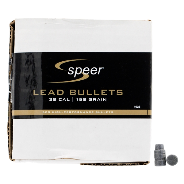 Speer Bullets Handgun, Speer 4628 Bull .358 158 Swc Hp    500