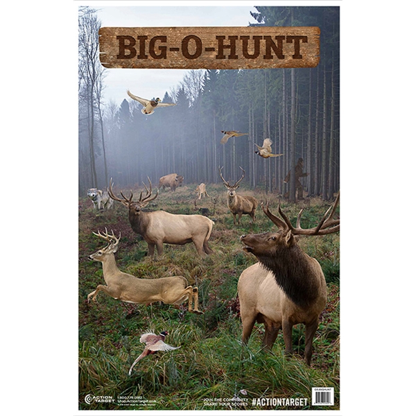 Action Target Inc Action, Action Gsbighunt100     Big O Hunt          100 Bx