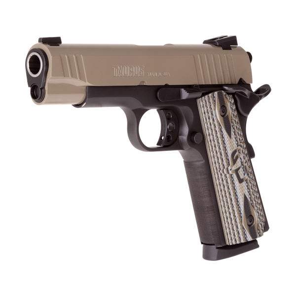 Taurus 1911 Commander .45acp - 4.25" Fs 8-sh Black/sand <