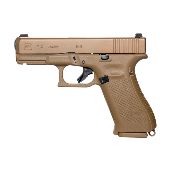 Glock 19x 9mm Fs 17shot - Fde G-gun