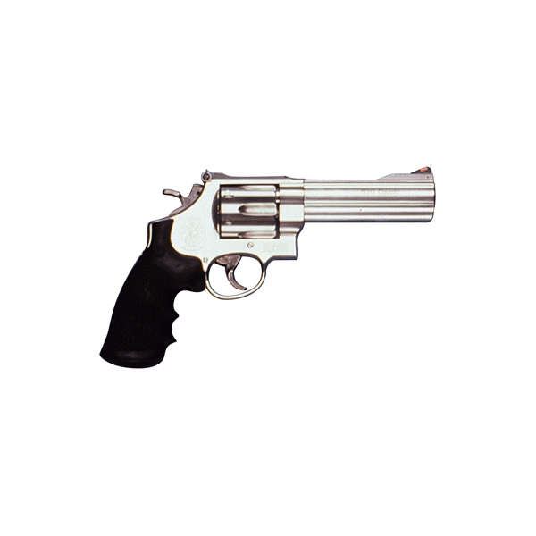 S&w 629 .44mag 5" As 6-shot - Stainless Steel Rubber