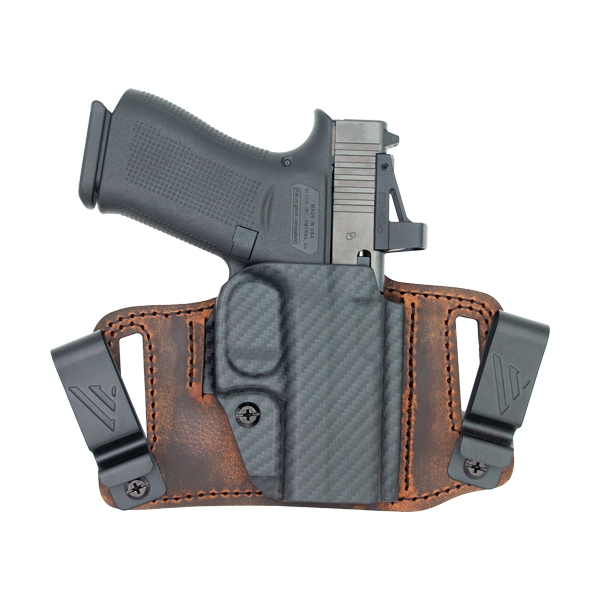 Versacarry Insurgent Iwb/owb - Holster Rh For Glock 43 Brown