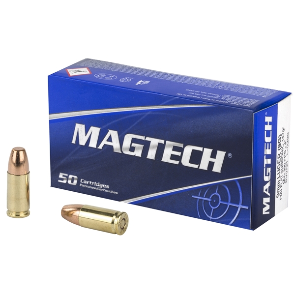 Magtech 9mm 147gr Fmj Sub 50/1000