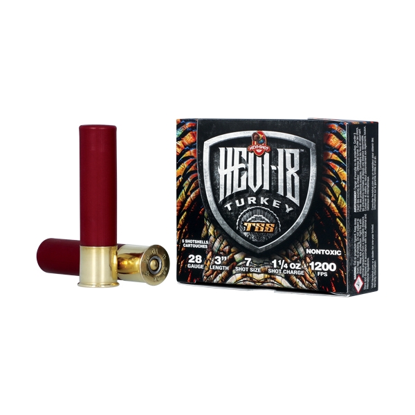 Hevi-shot Heavy 18 Tss 28ga - 3" 1-1/4oz #7 5rd 10bx/cs