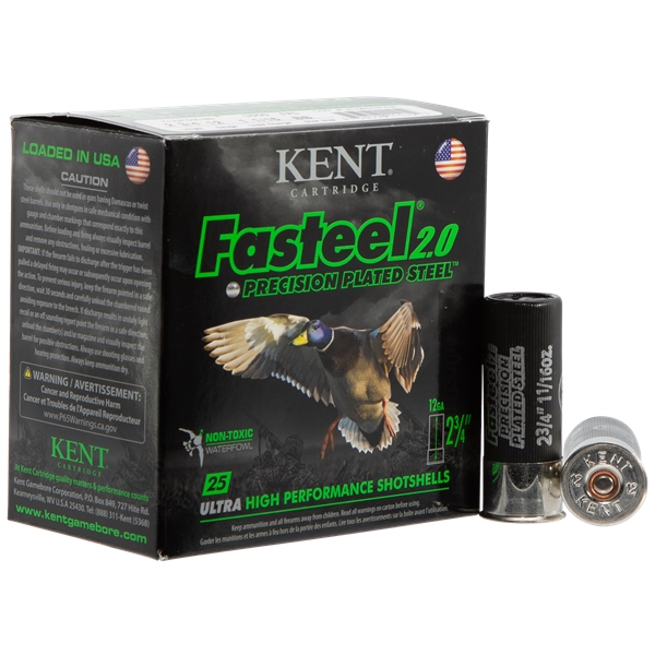 Kent Cartridge Fasteel 2.0, Kent K122fs30bb   2.75 11/16 Faststl 2.0     25/10