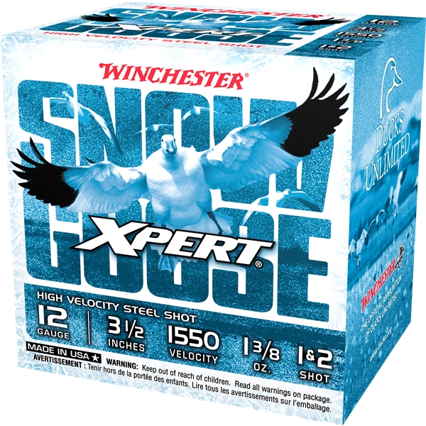 Winchester Ammo Xpert Snow Goose, Win Wxs12l12   Xpert Snow Goose 13/8 3.5     25/10