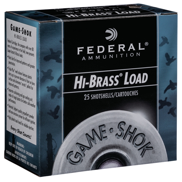 Federal Game-shok, Fed H2045     Gmshk Hb 20    1oz         25/10