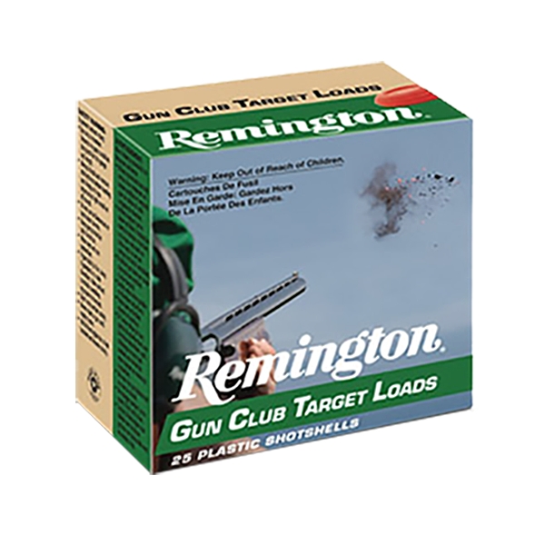 Remington Ammunition Gun Club, Rem 20244 Gc12l7    Gun Club 7.5 11/8  25/10