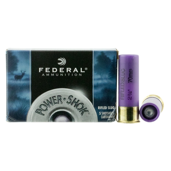 Federal Power-shok, Fed F164rs            16         Slug      5/50